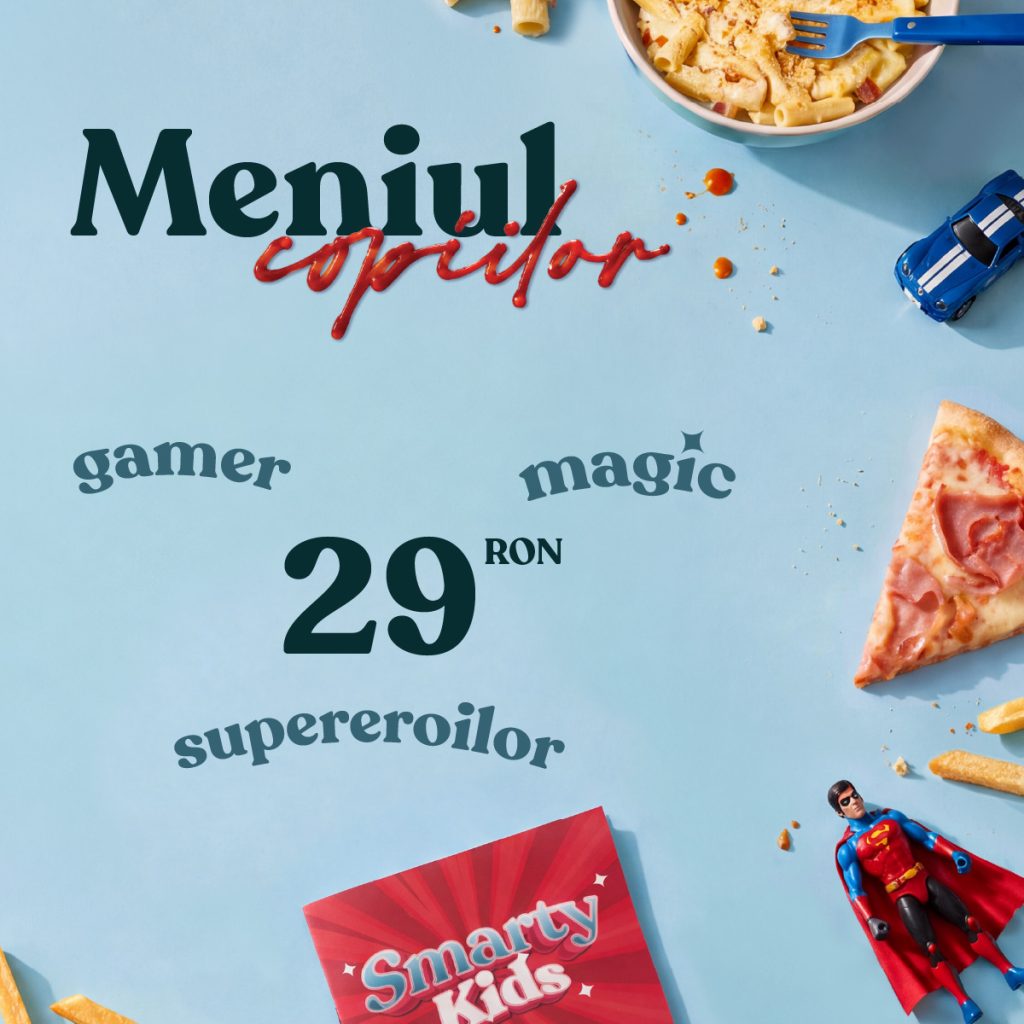 Meniul Copiilor la Marty