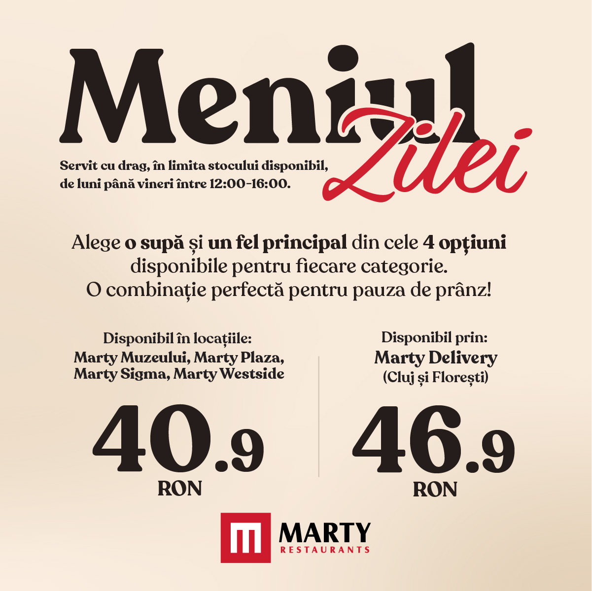 MENIUL ZILEI